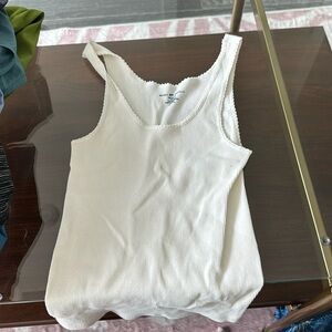 BRANDY MELVILLE WHITE TANK TOP